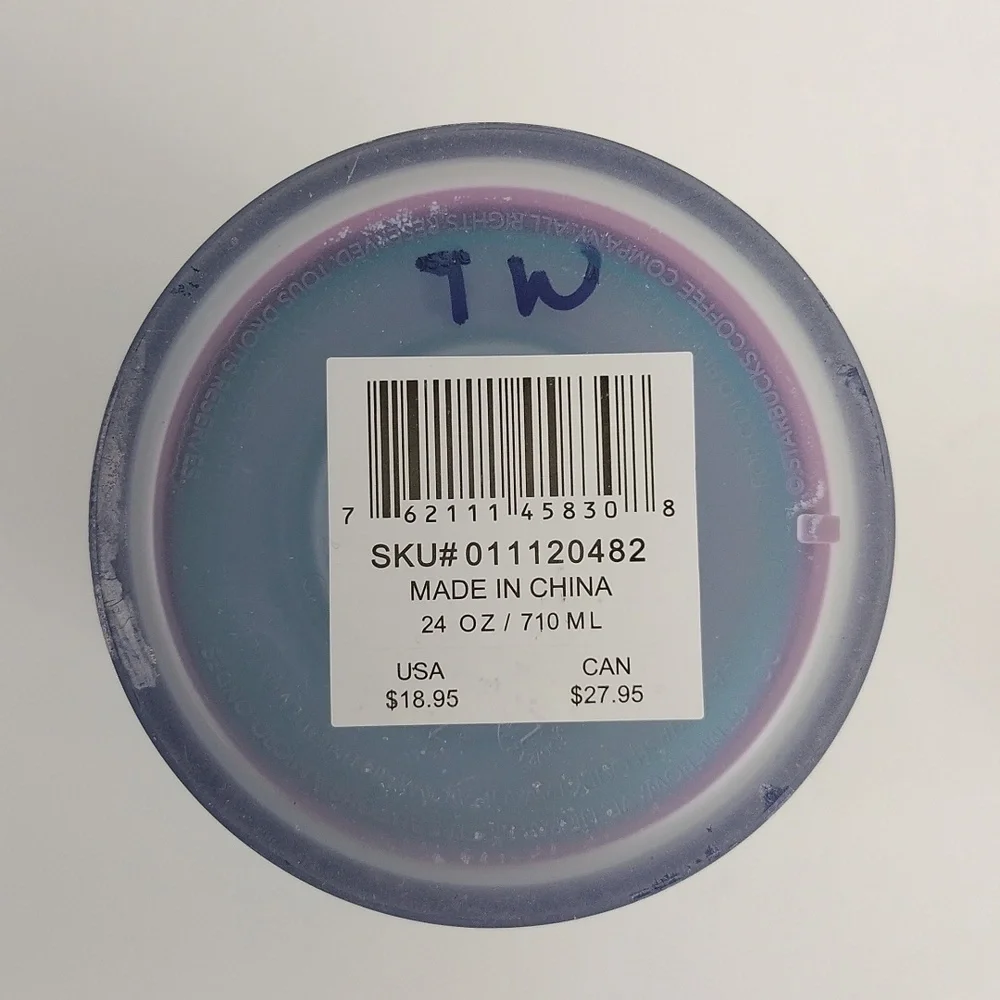 Starbucks Frosted Sirens Mermaid Tail Tumbler